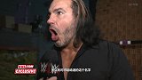WWE-17年-RAW第1278期赛后采访 麦特哈迪警告山姆森：不要惹我-花絮