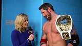 WWE-15年-RAW第1128期：后台采访 巴雷特获金腰带十分激动-花絮