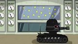 坦克动漫：小坦克排队欢迎 幻影坦克到来
