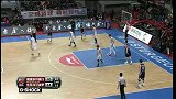 CBA-1314赛季-常规赛-第26轮-布朗超高难度后仰跳投命中-花絮