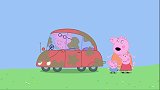 小猪佩奇：真是邋遢的猪爸爸，车车已经很脏了，他却觉得还好！