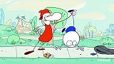 创意铅笔动画：被打劫的铅笔人