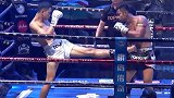真实的泰国泰拳决赛，泰拳王遭对手后手重拳击中当场倒地KO