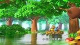 萌鸡小队：这雨真大，把地面都淹没了，小松鼠都出不去了