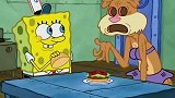 痞老板被海绵宝宝惹怒，脱下珊迪的皮衣，暴露原形！