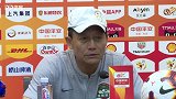 王宝山：队员战术执行好 球队获胜有运气成分