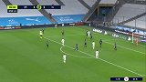 下半场补时第1分钟马赛球员托万射门 - 打偏