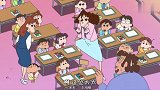 蜡笔小新：老师让小朋友拼图，小新变成送外卖的！