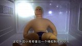 用微波炉加热橡胶人，打开开关的一刻，这东西真好玩