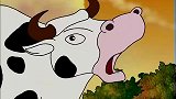 大头儿子小头爸爸：小头养个奶牛,为了喝牛奶,可真是行