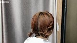 适合中短发女生的一款编发,青春有活力,满满的少女感