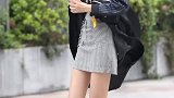 很仙女范的小姐姐，这腿真的是无比羡慕了！