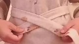 大衣腰带系法