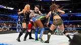 WWE-18年-SD第962期：女子单打赛 娜欧米VS莉芙摩根-单场