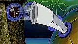 海绵宝宝的闹钟让章鱼哥吃笛子