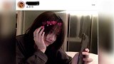汪峰大女儿深夜晒照，打扮成熟肌肤娇嫩零瑕疵