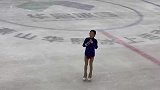 王可馨一个年仅11岁的小姑娘，2021中国花滑俱乐