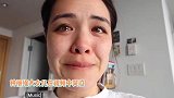 钟丽缇大女儿情绪再度崩溃，对镜落泪表情痛苦，独居海外引人忧