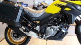 新车到店，实拍2020款铃木V-Strom650，颜值太高！