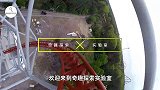 退役飞行员坐过山车，摄像机记录全程，看完才知道什么叫淡定！