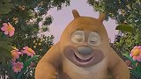 熊熊乐园第2季：吉吉在大南瓜上玩杂技表演