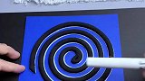 用蚊香制作超好看的星空贺卡，打开是立体的