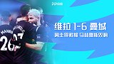 英超-阿圭罗戴帽创历史+马赫雷斯双响 曼城6-1血洗维拉