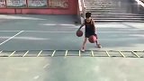 9岁小孩这篮球训练强度让人难以想象也太秀了