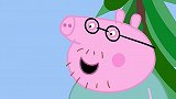 小猪佩奇：猪爸爸把钥匙掉进排水道了，这下完了，钥匙拿不回来