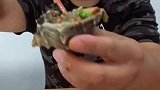 吃货吃海螺，好有食欲一口闷超过瘾！
