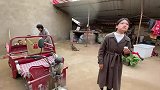 妈妈操心家里豆角搭架，带着去拉两大车树枝，海燕满心欢喜太实用