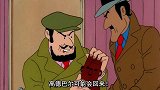 神像摔碎掉出宝石，丁丁和坏人争夺，没想到却掉入大海