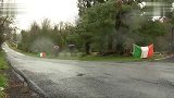 意大利汽车拉力赛 弯道上演激情飞车