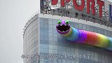 当紫色贪吃蛇来到现实世界，会发生什么？画面堪比百万特效！