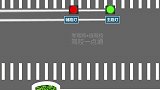 路口错把辅路灯看成主路灯，这就有点难受了科目三 侧方停车 驾照考试