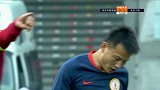 朱宝杰反击制造混乱 饶伟辉跟上打门角度太正