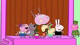小猪佩奇：羚羊夫人带佩奇和乔治表演舞台剧！