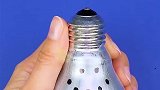 可爱的灯泡小妙招来了，看完视频的你学会了吗？快去试试吧