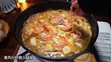鲜嫩入味的虾仁豆腐抱蛋，大人小孩都爱吃