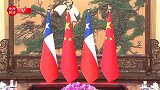 独家视频丨习近平会见智利总统：打造中拉共同发展样板 南南合作典范