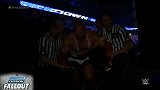 WWE-14年-SD第800期：莱贝克被完爆伤势严重被扶出场-花絮