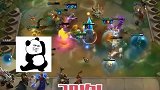 LOL云顶之弈：三星火男大招毁天灭地，这20次大招太强了。