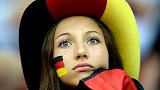 德国美女球迷惊艳瞬间 男人们败回家了这些女人们该怎么办