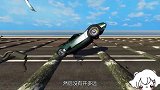 3D动画模拟：当汽车360度翻滚报废的画面，真的不要太刺激！