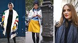 实拍巴黎街头达人，三位外国小姐姐的穿搭，你中意哪套？
