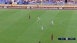 罗马后场长传 克鲁伊维特前插单刀突进直面门将推射得手