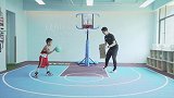 华蒙星亲子家庭篮球锻炼课程-20-射击游戏