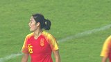 1-1！女足连续围攻难得手 杨莉娜外围抽射还以颜色