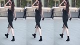 一米八姐妹花出街，肤白貌美大长腿