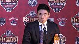 NHL-1718赛季-NHL中国第一人宋安东：学业打球两不误 看好冰球在中国发展-新闻